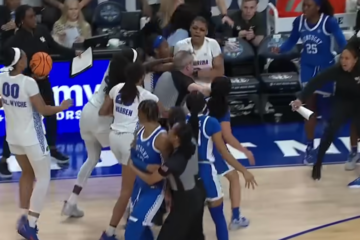 Eight players ejected after scuffle breaks out in Kentucky-Florida Game
