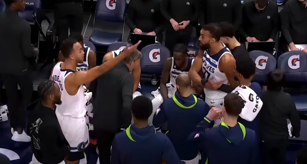 Minnesota Timberwolves’ Rudy Gobert Apologizes for Punching Teammate Kyle Anderson