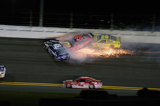 NASCAR crash