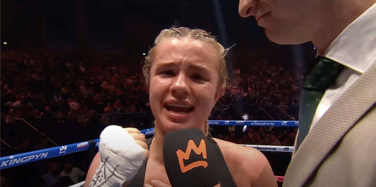 Influencer Boxer Daniella Hemsley, Who Flashed Crowd After Recent Victory, Denies She Was Banned