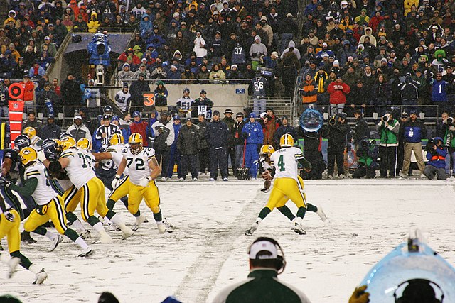 Brett Favre handoff