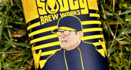 Michigan Jim Harbaugh beer