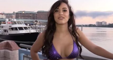 Crowd Favorite Ring Girl Amber Fields Risks It With Prediction For Andre August vs. Jake Paul Match