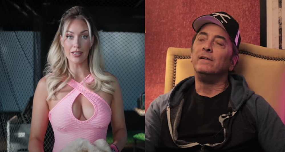 Golf influencer Paige Spiranac got into an online spat with former Happy Days actor Scott Baio, one of the most curious arguments we've seen in some time.