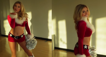 The Dallas Cowboys Cheerleaders Are Showing Off Their Christmas Outfits – Naughty Or Nice?