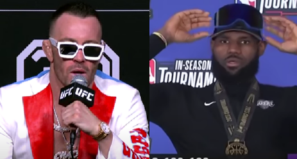 UFC star Colby Covington loves to generate controversy and he did so once again, verbally berating Los Angeles Lakers star LeBron James for recent controversy surrounding the National Anthem.