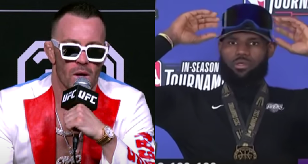 UFC star Colby Covington loves to generate controversy and he did so once again, verbally berating Los Angeles Lakers star LeBron James for recent controversy surrounding the National Anthem.
