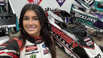 Popular Driver Hailie Deegan Shows Off Her Ride, Says There’s No Off-Seasons In Racing