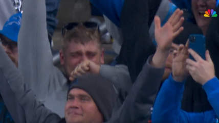 Detroit Lions Fan’s Emotional Reaction to Playoff Win Goes Viral – But It’s His Story You Really Have To See