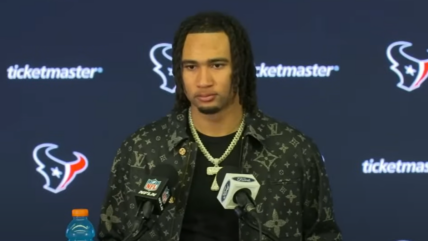 Houston Texans rookie Quarterback C.J. Stroud once again praised God who he describes as being "at the forefront" during his recent playoff success, even after NBC literally censored a reference to Jesus in his post-game comments.