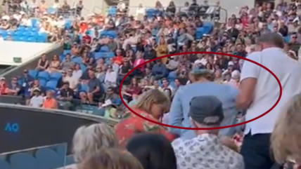 Crowd Cheers As Two Fans Drag Mask-Wearing ‘Free Palestine’ Nutcase Out Of Australian Open