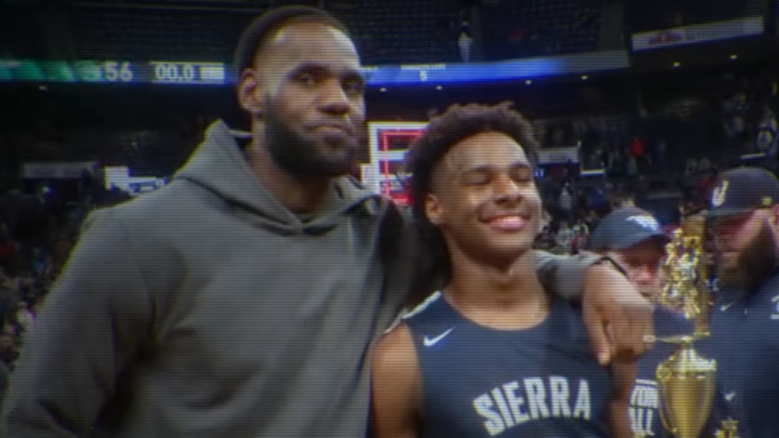 LeBron James, who loves hyping his son Bronny as NBA-ready every chance he gets, posted a plea for everybody to just leave the kid alone after a new mock draft showed his stock had plummeted dramatically.