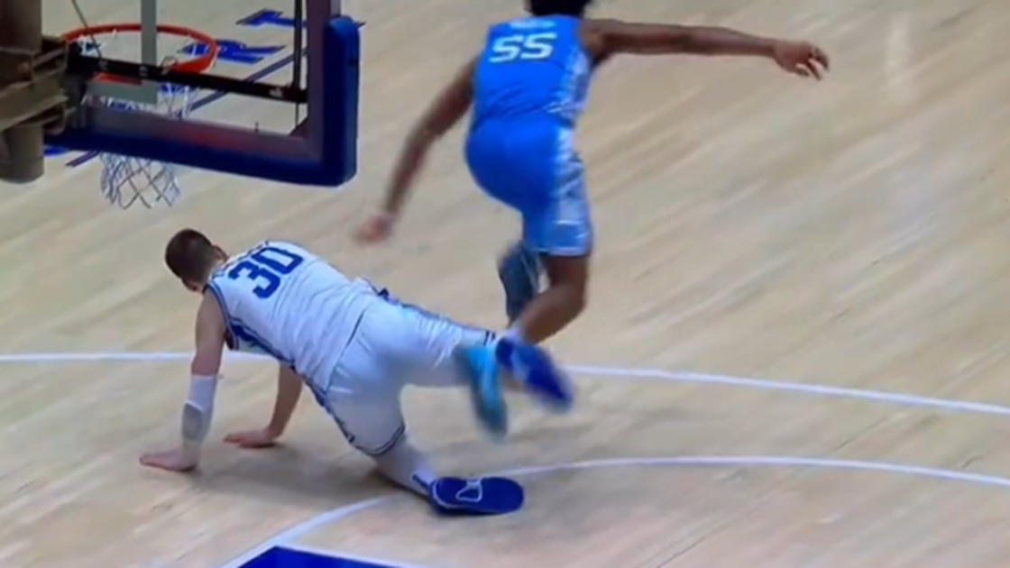 Controversy surrounds Kyle Filipowski's intentional trip during a Duke vs. North Carolina game. Learn about the incident involving the top NBA draft prospect.