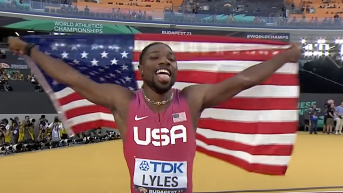 Noah Lyles isn't quite sure about representing America in the Olympics because as a black man "it’s hard to love the country that sometimes doesn’t love you back."