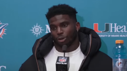 Miami Dolphins wide receiver Tyreek Hill reportedly "smashed" an unlit cigar in the face of his wife during a dispute back in January.