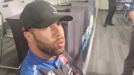 After the fourth Cup race of the season happened in Phoenix last weekend, a frustrated Bubba Wallace called it "f***in' hard."