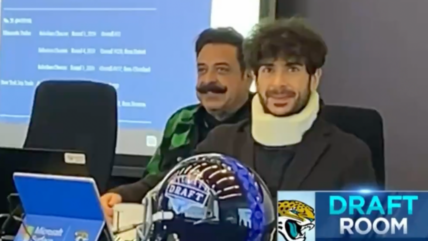 Why Was Jaguars Exec Tony Khan Wearing A Neck Brace At The NFL Draft?