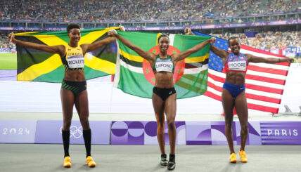 Olympics: Athletics-Evening Session