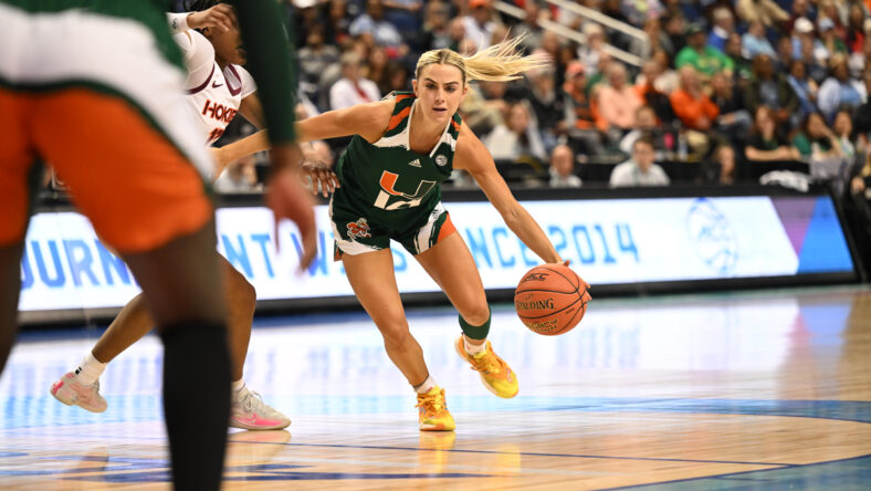 NCAA Womens Basketball: ACC Conference Tournament Quarterfinals-Virginia Tech vs Miami