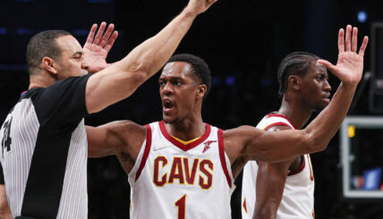 NBA: Playoffs-Cleveland Cavaliers at Brooklyn Nets