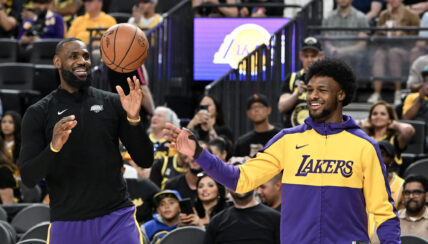 Bronny James Scores Major Magazine Cover, Promptly Doubles His Pre-Season Total With 2 Points
