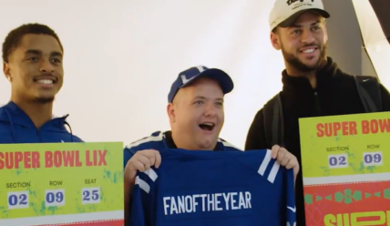 Feel Good Story Of The Week: Viral Singing Indianapolis Colts Fan Surprised With Tickets To The Super Bowl