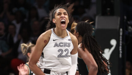 WNBA: Playoffs-Las Vegas Aces at New York Liberty