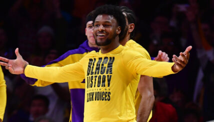 Bronny James Takes Time To Confront Heckler In The Middle Of Lakers Loss: ‘Your Chain Fake’