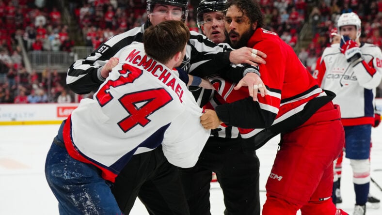 NHL: Washington Capitals at Carolina Hurricanes